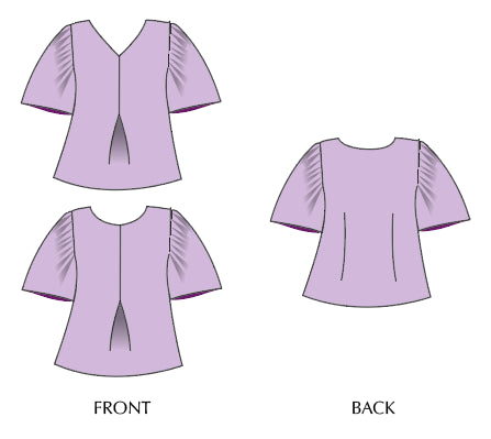 Quick Makes / Frill Sleeve Top
