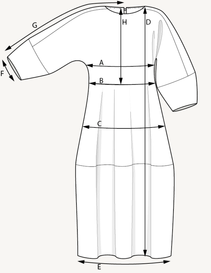 Assembly Line / Printed Sewing Pattern / Barrel Dress | Oak Fabrics Assembly Line / Printed Sewing Pattern / Barrel Dress | Oak Fabrics