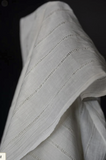 Natural Indian Cotton / Loose Stripe Sheer
