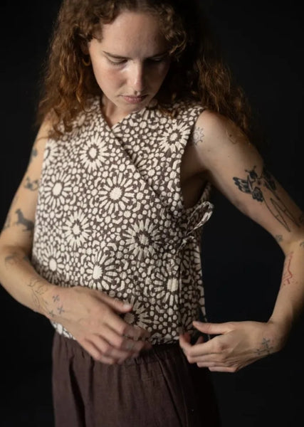 The Joa Wrap Top