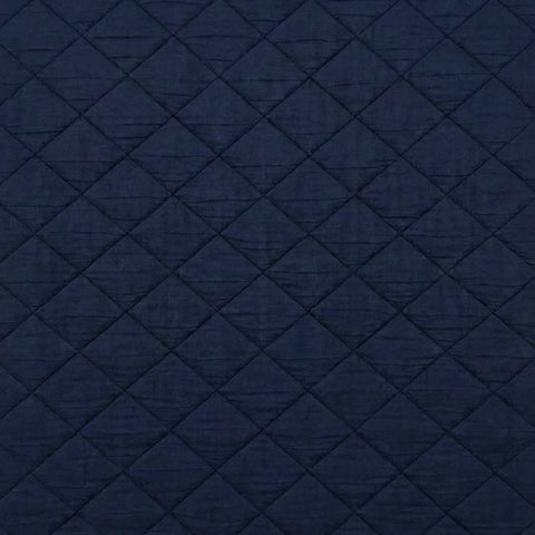 Jacquard Cotton Blend / Navy