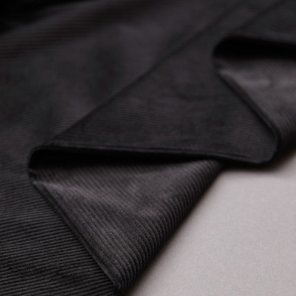 Organic Stretch Corduroy / Black