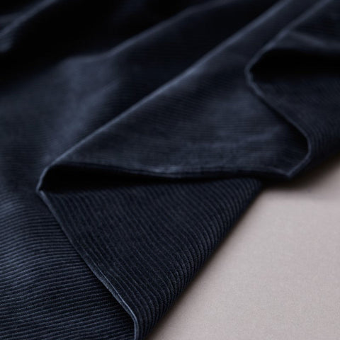 Organic Stretch Corduroy / Indigo Night