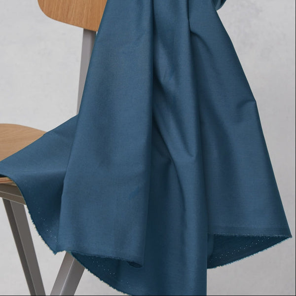 Organic Cotton Poplin / Ocean