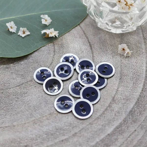 Halo Buttons / 10mm + 18mm / Set of 6 / Various