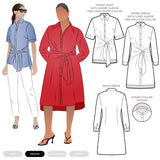 Avon Dress + Shirt