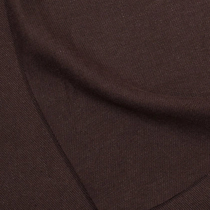 Linen Viscose Twill / Dark Chocolate