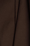 Cotton Gabardine / Dark Chocolate