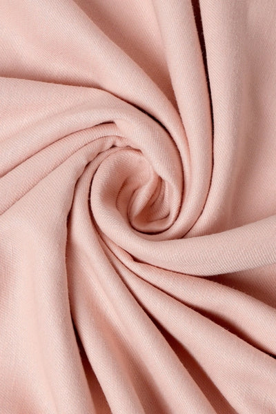 Linen Viscose Twill / Powder Pink