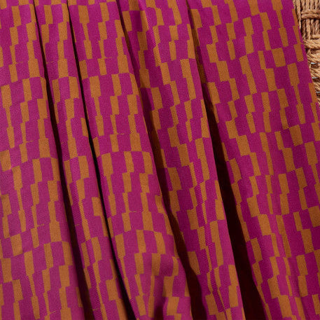 Viscose Challis / Domino Dahlia
