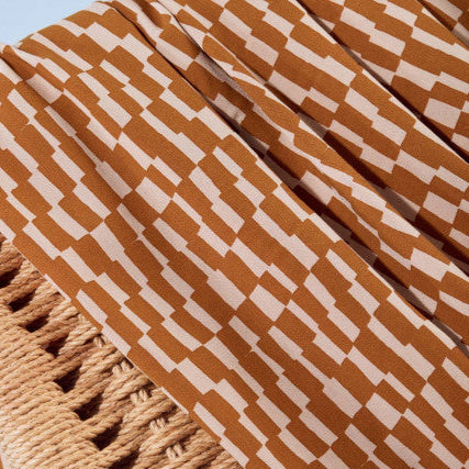Viscose Challis / Domino Ochre