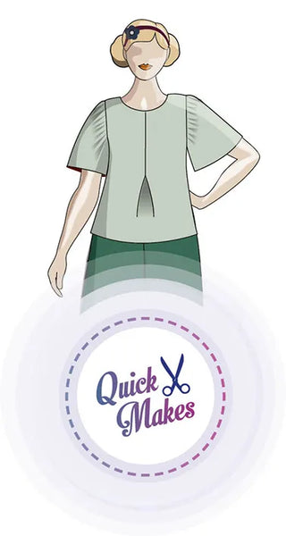 Quick Makes / Frill Sleeve Top