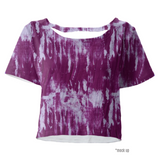 Viscose Crepe Jersey / Grunge / Magenta
