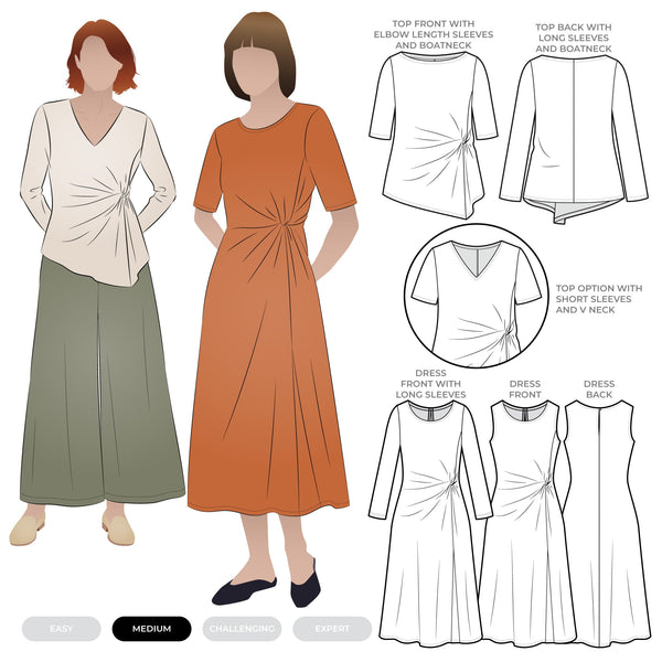 Lumi Top + Dress