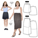 Octavia Wrap Skirt