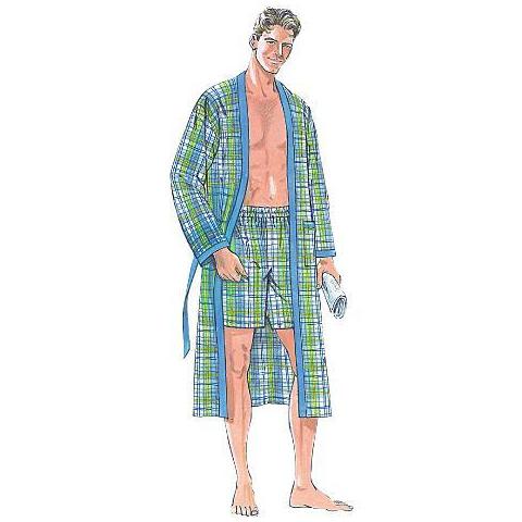 McCalls 6231 / Mens Pajamas + Robes