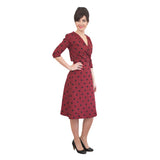 1940s Wrap Dress