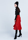 406 / Long Asymmetrical Skirt