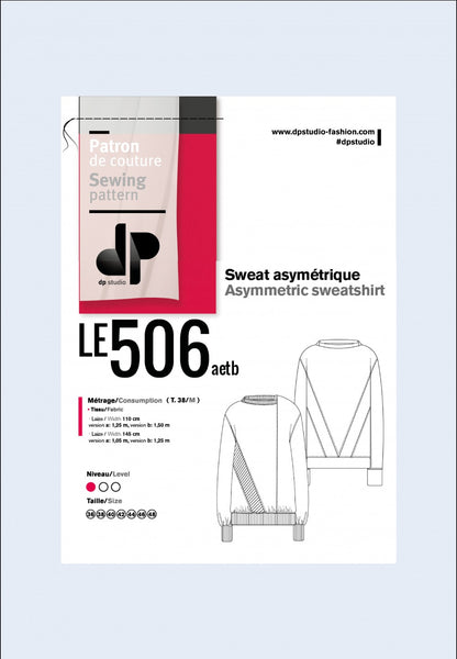 506 / Asymmetric Sweatshirt