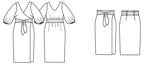 Aura Dress + Skirt