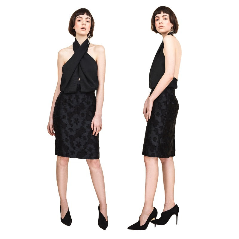 DP Studio (France) / Printed Sewing Pattern / 911 Backless Dress | Oak Fabrics DP Studio (France) / Printed Sewing Pattern / 911 Backless Dress | Oak Fabrics