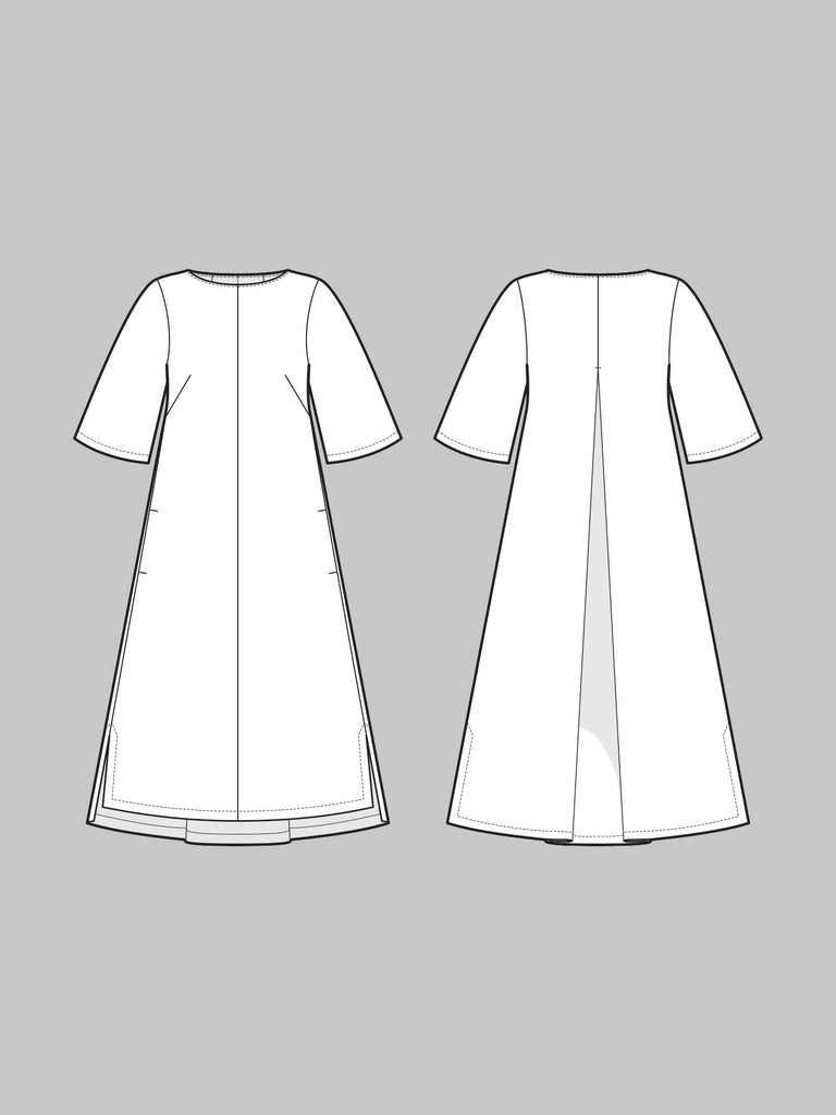 Assembly Line (SWE) / Printed Sewing Pattern / Box Pleat Dress Assembly Line (SWE) / Printed Sewing Pattern / Box Pleat Dress