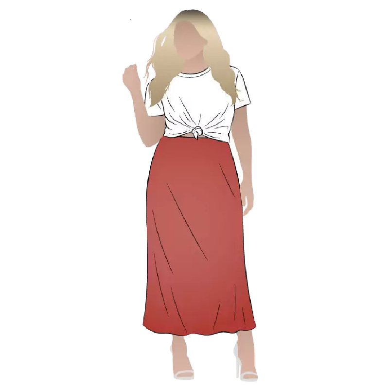 Style Arc (AUS) Printed Sewing Pattern Genoa Bias Cut Skirt