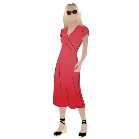 Suzie Wrap Dress