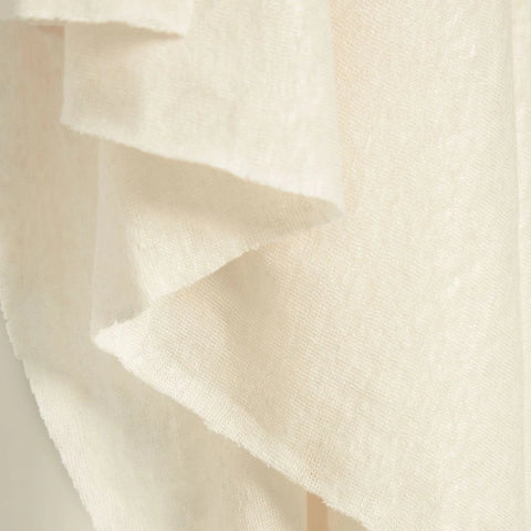 Fine Linen Knit / Creamy White