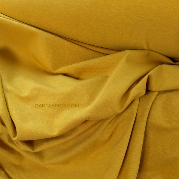 Hemp Cotton Jersey Knit / Sunflower
