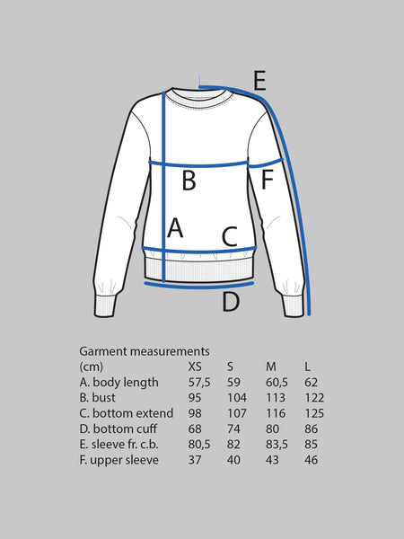 Assembly Line (SWE) / Printed Sewing Pattern / High Cuff Sweater | Oak ...