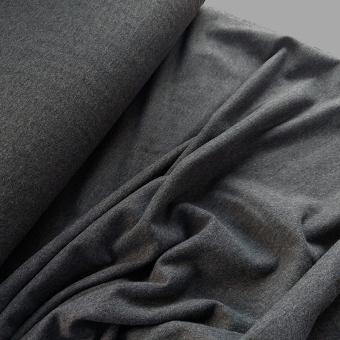 Bamboo Fleece / Dark Grey Melange