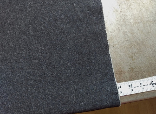 8oz Washed Denim / Black / Garment Fabric | Oak Fabrics