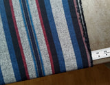 Yarn Dyed Flannel / Blanket Stripe Blue