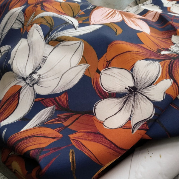 Ponte Knit / Fannie Floral