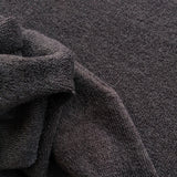 Fuzzy Sweater Knit / Charcoal Grey
