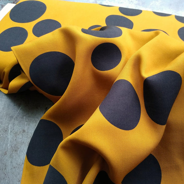 Viscose Twill / About A Dot / Gold