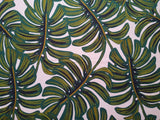 Cotton Linen Blend / Monstera