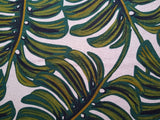 Cotton Linen Blend / Monstera