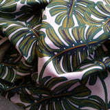 Cotton Linen Blend / Monstera