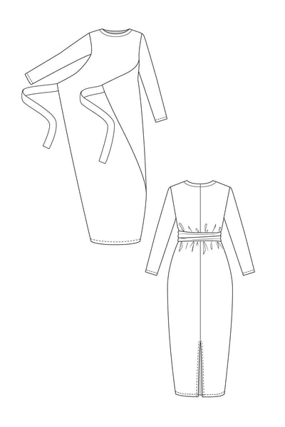 Kielo Wrap Dress + Jumpsuit