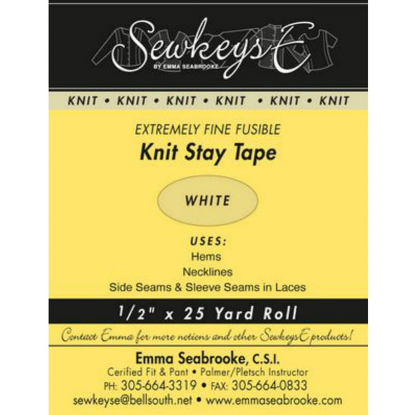Fusible Knit Stay Tape