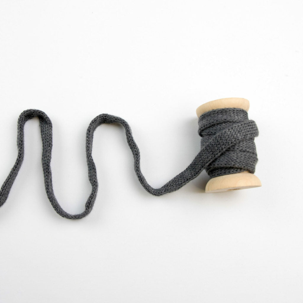 Organic Drawstring / 1/2 Inch Flat / Various Colors Available | Oak Fabrics