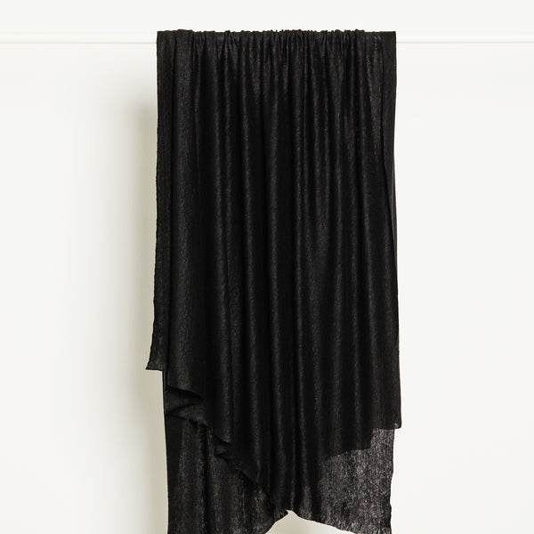 Fine Linen Knit / Black