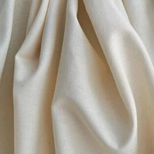 Premium Muslin Unbleached or Greige 45 combed cotton 1 Bolt 25 yards