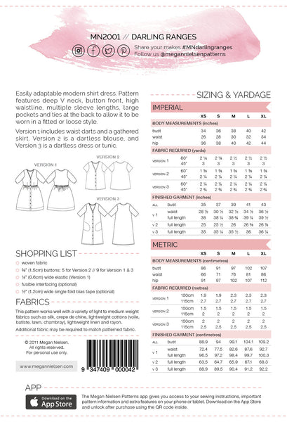 Darling Ranges Dress + Top