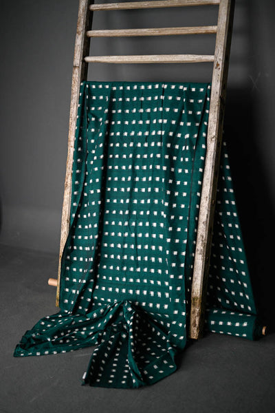 Woven Ikat / Cottontail Fir