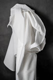 Japanese Tottorri Seersucker / Plain White