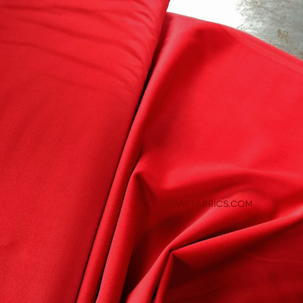 NEW Queen Natasha 100% Cotton Crushed Velvet in Red