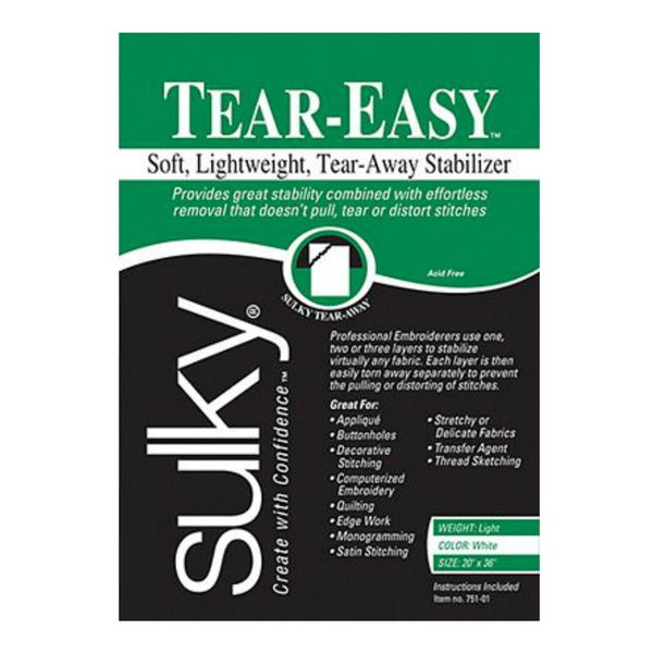 Tear-Away Stabilizer / Lightweight